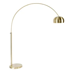 Gouden booglamp modern - Zuiver Metal Bow