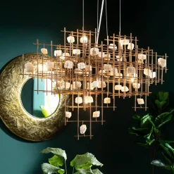Gouden design hanglamp - Kare Design Stone Mobile