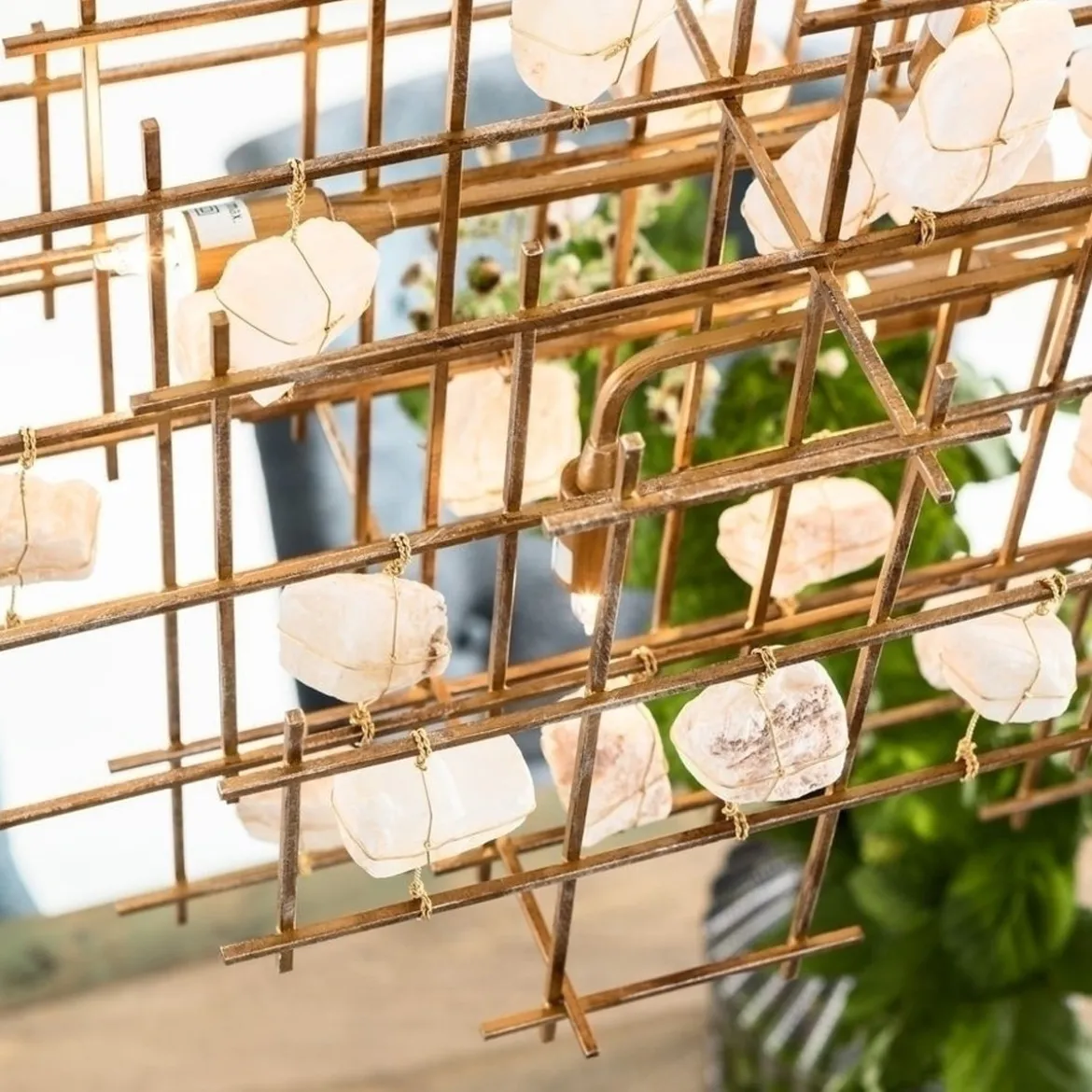Gouden design hanglamp - Kare Design Stone Mobile