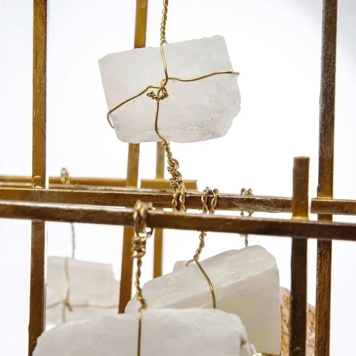 Gouden design hanglamp - Kare Design Stone Mobile