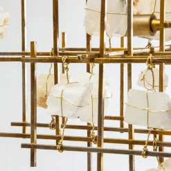 Gouden design hanglamp - Kare Design Stone Mobile