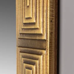 Gouden design spiegel - Dutchbone Volan