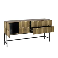 Gouden dressoir op hoge poten - Richmond Interiors Jaxx