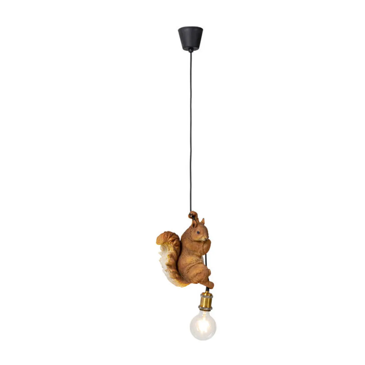 Gouden eekhoorn hanglamp - Kare Design Squirrel