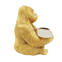 Gouden gorilla met dienblad - Kare Design Gorilla Butler