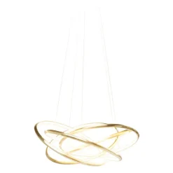 Gouden LED hanglamp met ringen - Kare Design Saturn