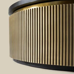 Gouden salontafel rond - Bodio Rush