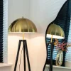 Gouden spiegel organische vorm - Richmond Interiors Alton