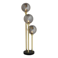 Gouden tafellamp met glas - Kare Design Al Capone