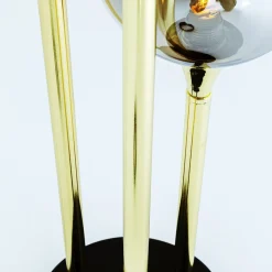 Gouden tafellamp met glas - Kare Design Al Capone