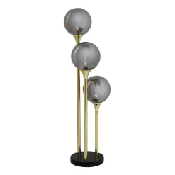 Gouden tafellamp met glas - Kare Design Al Capone