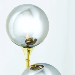 Gouden tafellamp met glas - Kare Design Al Capone
