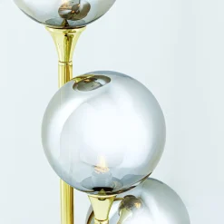 Gouden tafellamp met glas - Kare Design Al Capone