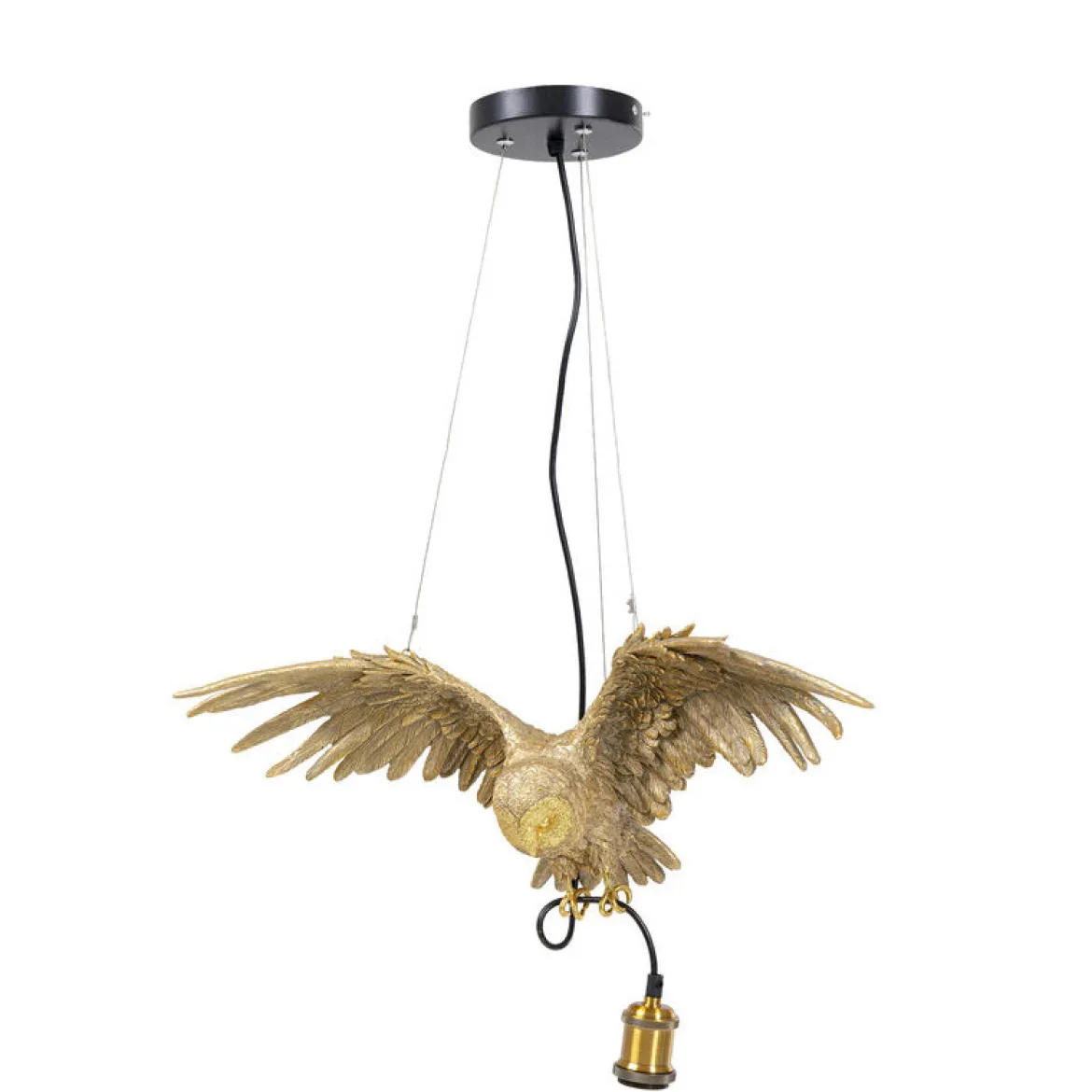 Gouden uil hanglamp - Kare Design Owl