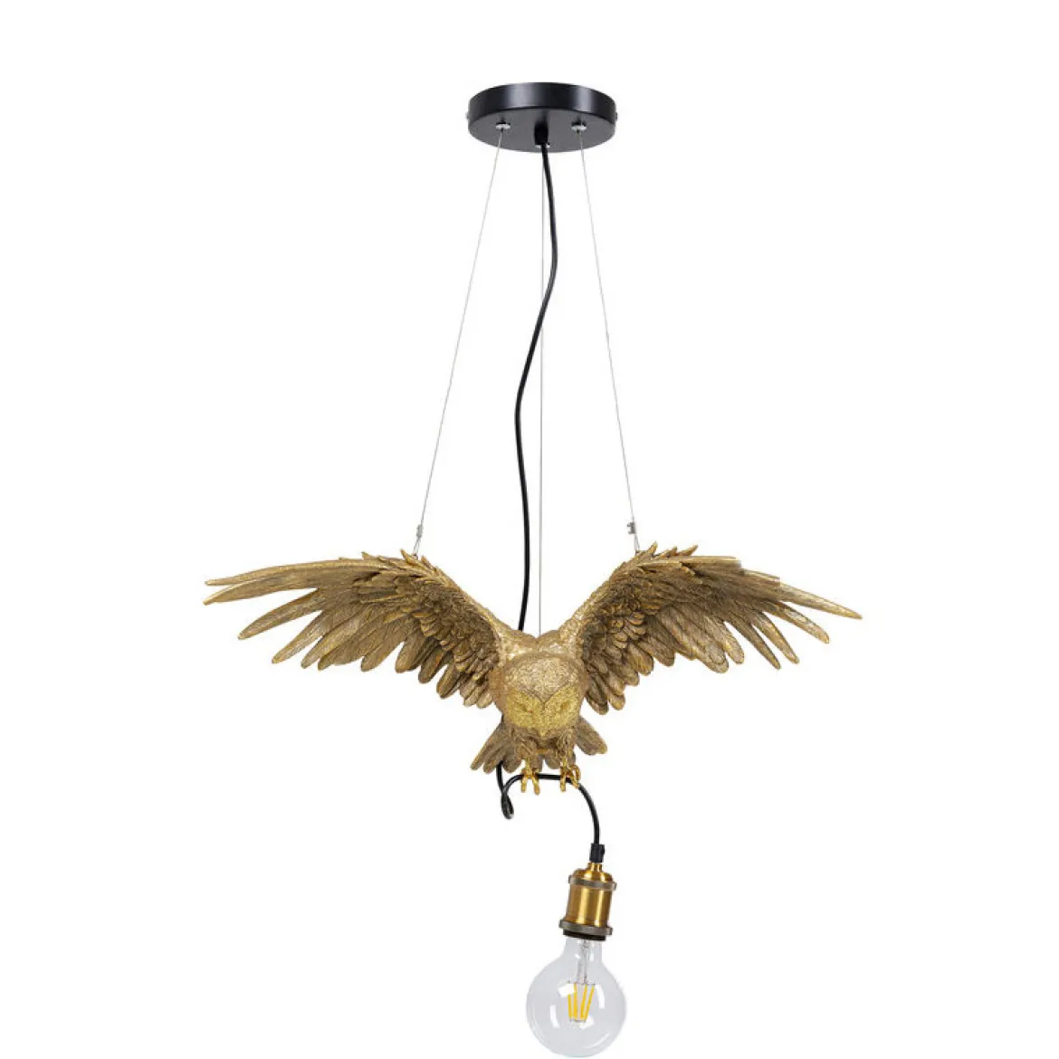 Gouden uil hanglamp - Kare Design Owl