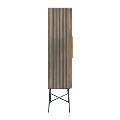 Gouden wandkast ribbelmotief - Richmond Interiors Ironville