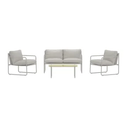 Grijze loungeset met kussens - Lavis Thassos