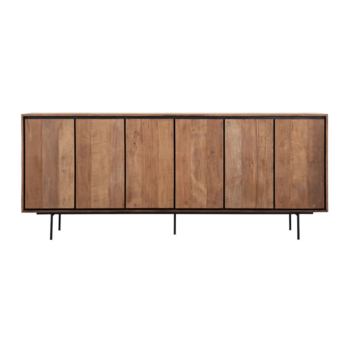 Groot dressoir teakhout 220 cm - DTP Home Metropole