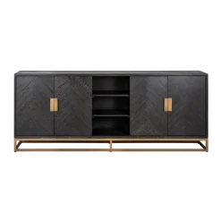 Groot dressoir zwarte visgraat - Richmond Interiors Blackbone