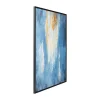 Groot schilderij abstract blauw 180 cm - Kare Design Artistas Blue