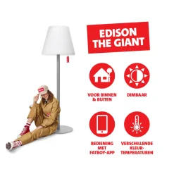 Grote buiten vloerlamp - Fatboy Edison the Giant