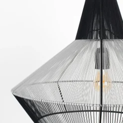 Grote hanglamp katoen draad - Zuiver Fairy