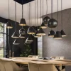 Grote hanglamp zwart metaal - Santa Mega 18L XXL