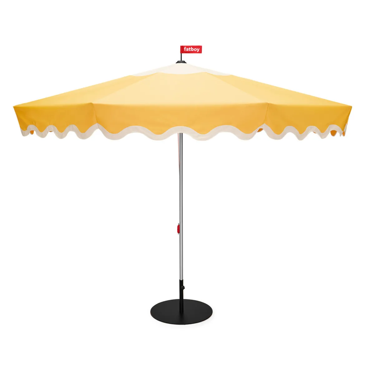 Grote parasol met voet - Fatboy Pensol 350 + Base Black
