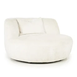 Grote ronde fauteuil draaibaar - SEVN Emily