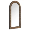 Grote spiegel boog teak hout - DTP Home Highlight Slats