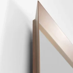Grote spiegel taupe bruine rand - Kare Design Arezzo Coffee