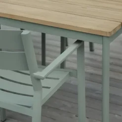 Grote tuintafel teak hout - Brafab Nox