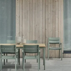 Grote tuintafel teak hout - Brafab Nox