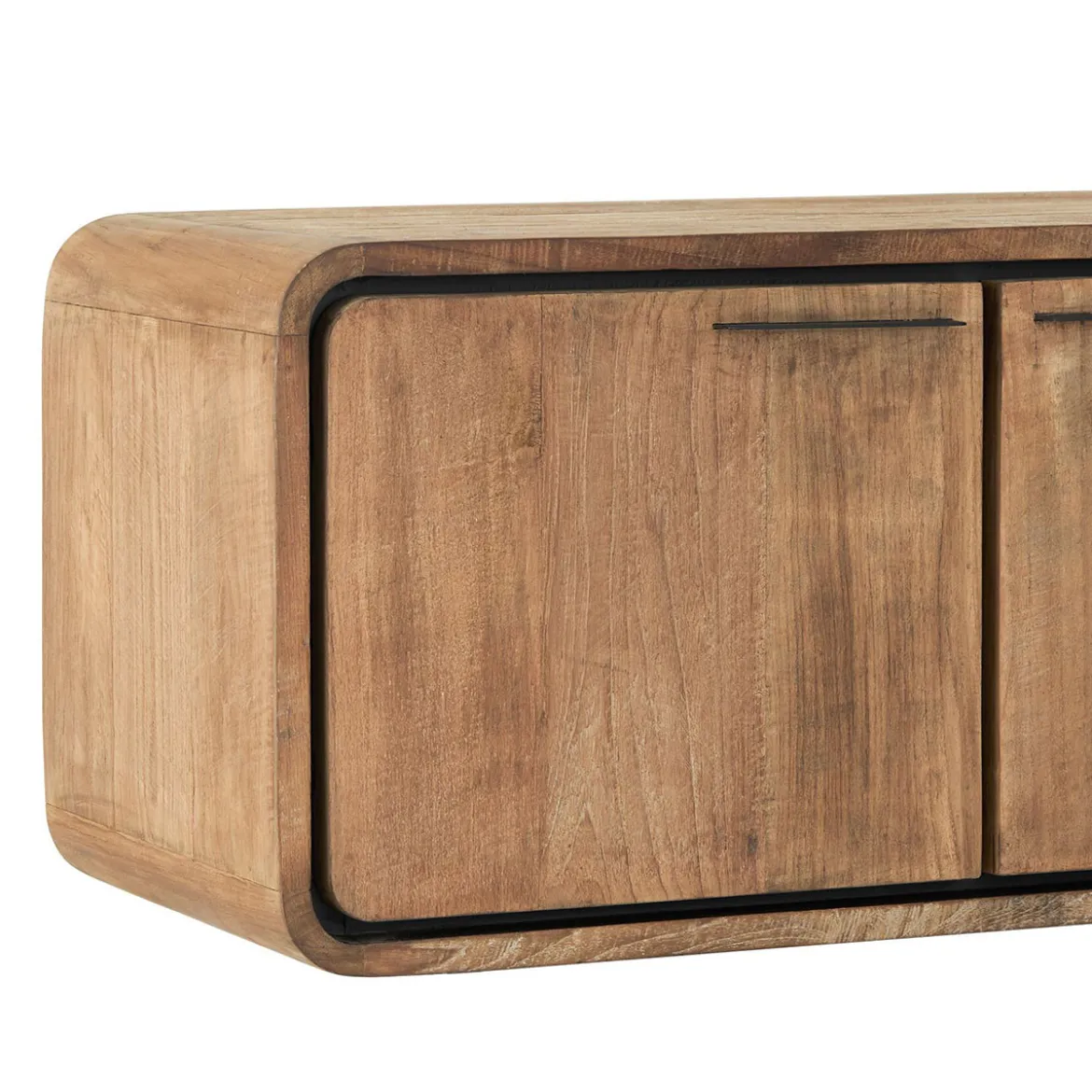 Hangend tv-meubel met ronde hoeken - DTP Home Evo