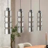 Hanglamp eettafel glazen cyclinders - Santa Cylinder Glas