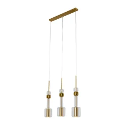 Hanglamp goud en glas 73 cm - Kare Design Candy Bar Gold