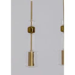 Hanglamp goud en glas 73 cm - Kare Design Candy Bar Gold