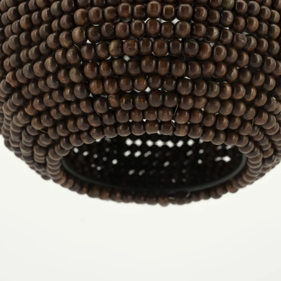 Hanglamp houten kralen - By-Boo Shanga 2