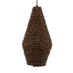Hanglamp houten kralen - By-Boo Shanga 3