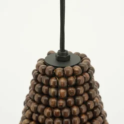 Hanglamp houten kralen - By-Boo Shanga 3