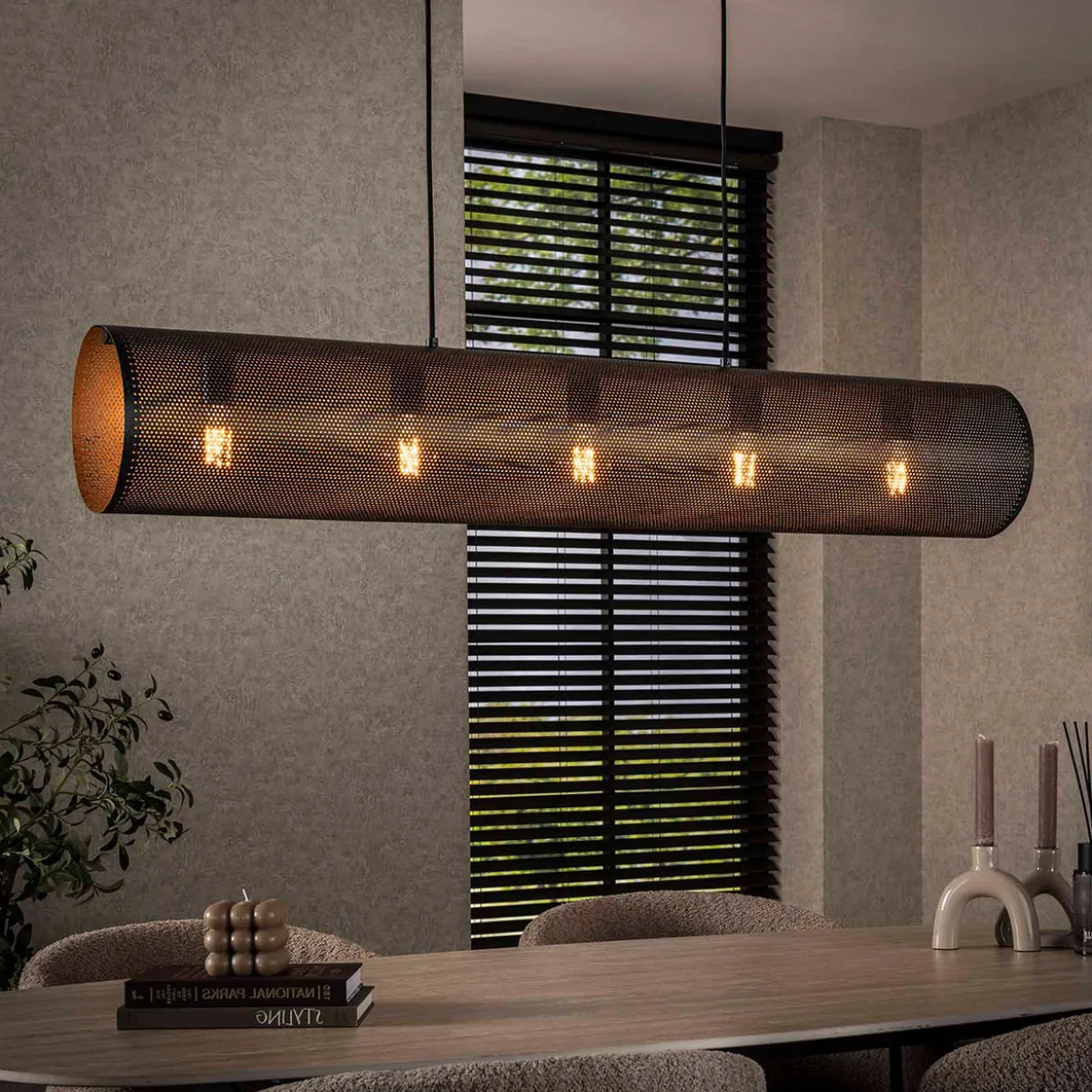 Hanglamp koker geperforeerd staal - Santa Koker Mesh