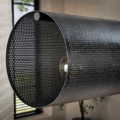 Hanglamp koker geperforeerd staal - Santa Koker Mesh
