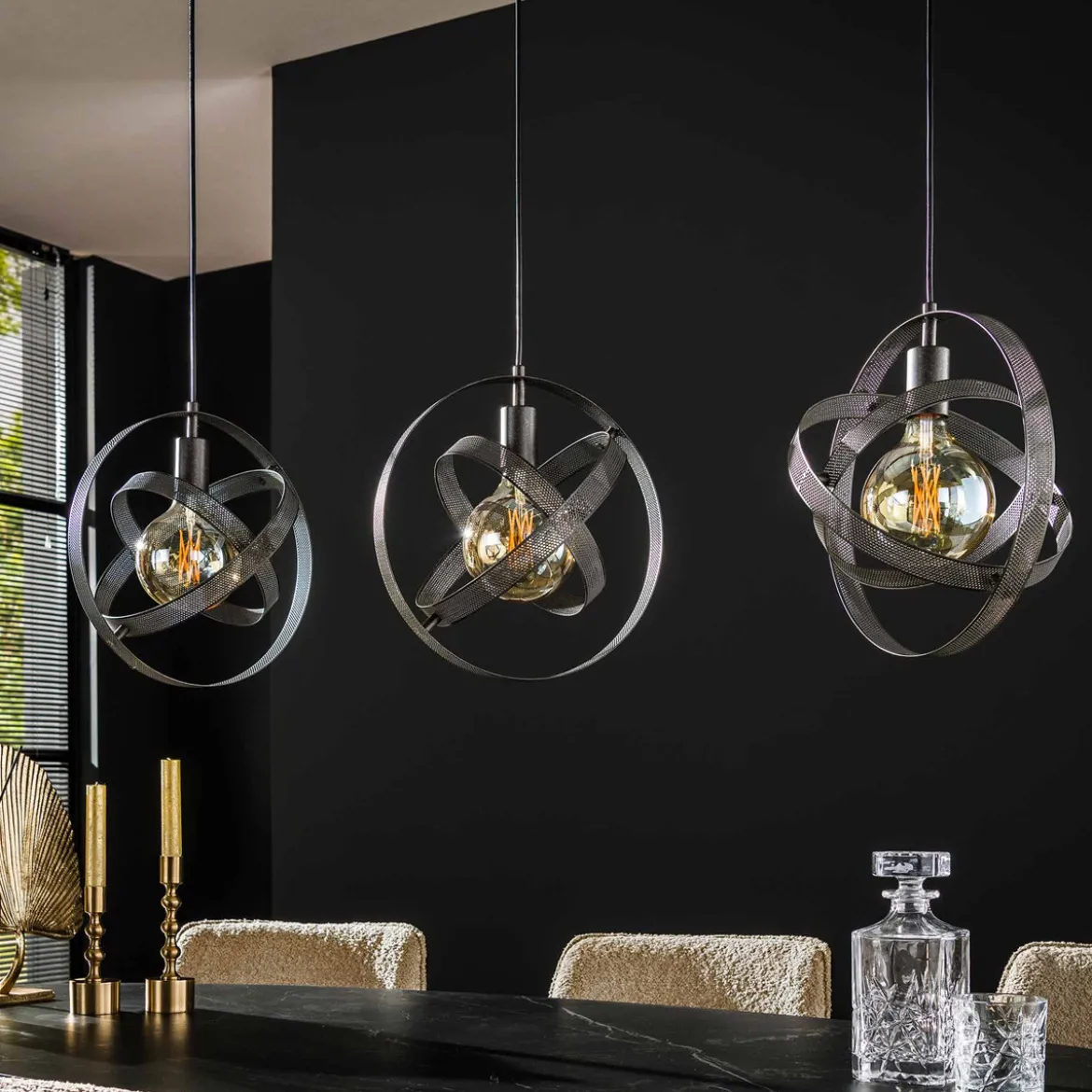 Hanglamp metaal gaas - Santa Cosmos Mesh