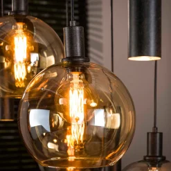 Hanglamp met bolvormige glazen - Santa Sfera