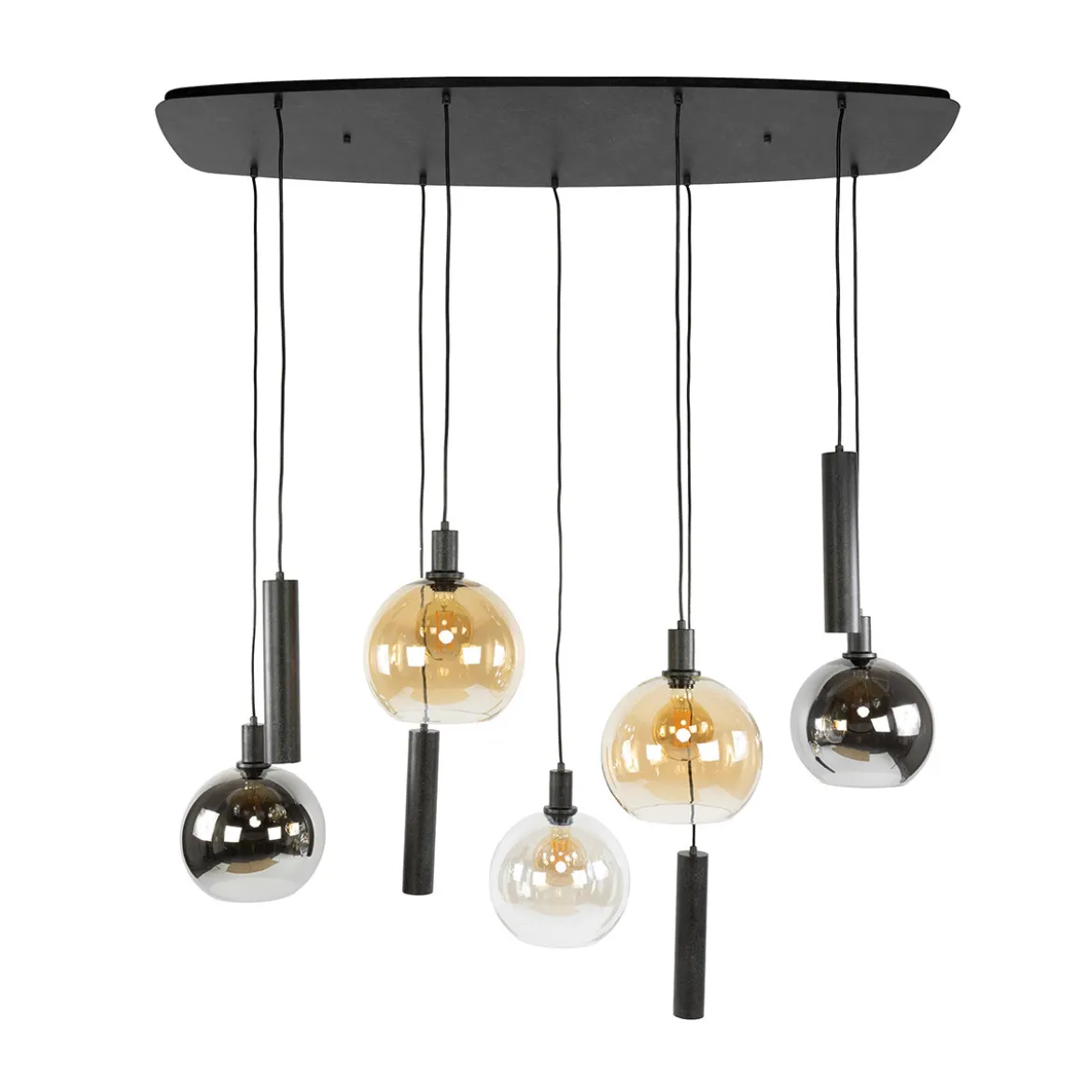 Hanglamp met bolvormige glazen - Santa Sfera