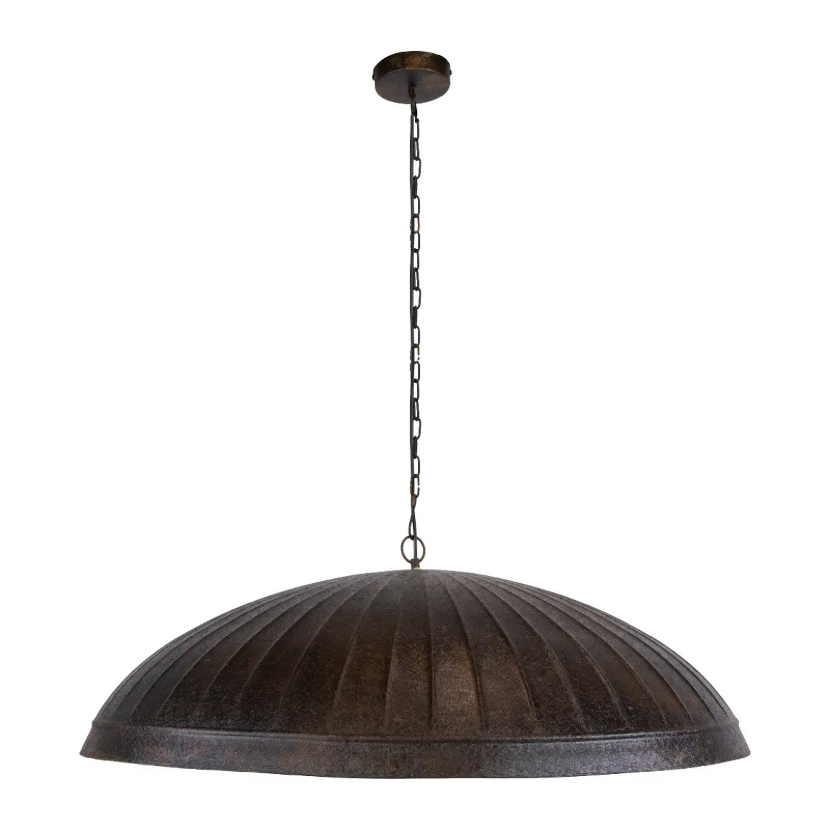 Hanglamp met brede halfronde kap - Santa Guard