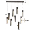 Hanglamp met buizen - Santa Tube