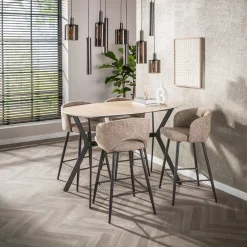 Hanglamp met cilindervormige glazen - Santa Sepiora