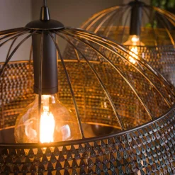 Hanglamp met metalen kappen - Giani Armor