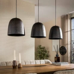 Hanglamp met metalen kappen - Santa Nova